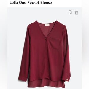 Vixbie Lolla one pocket blouse